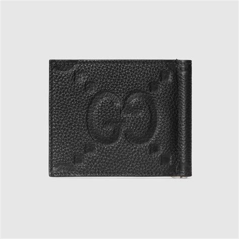 geldscheinklammer gucci|gucci money pouch.